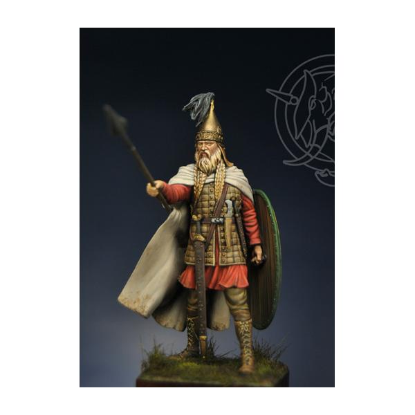 Chef Celte du 5ème siècle avant JC, figurine Romeo Models 75mm