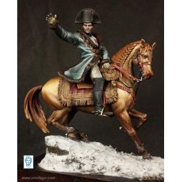 Napoléon à Eylau en 1807 figurine 75mm Alexandros Models.