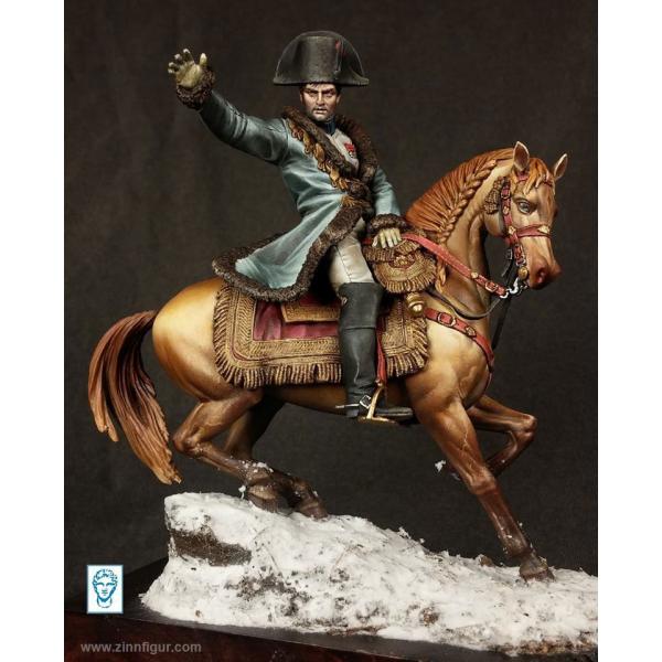 "Napoléon sur le champ de bataille d'Eylau, 9 février 1807" 75mm figure Alexandros Models