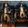 Capitaine de la Royal Navy en 1805 Figurine Alexandros Models 75mm.