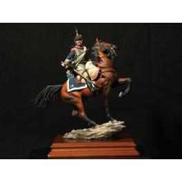 Figurine de Cuirassier de l'Empire 1812  Andrea Miniatures 90mm.