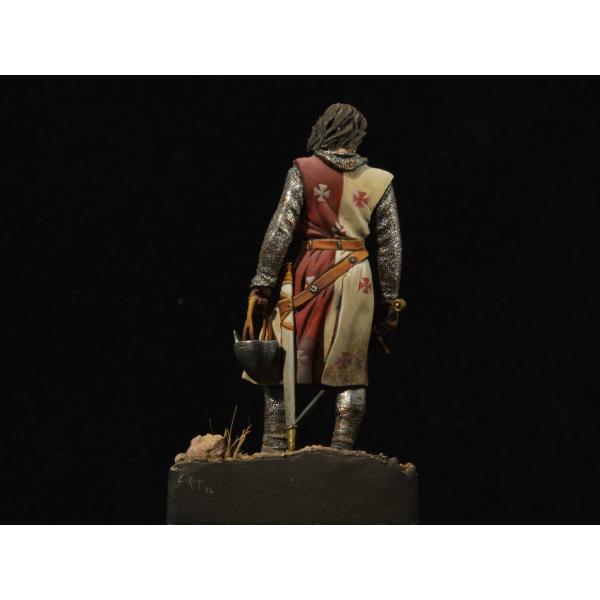 CHEVALIER CROISE AFP-005 Figurine peinte ANDREA 1/16 Ref XIIème Siècle