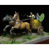 Andrea miniatures,54mm.Roman War Chariot (125 AD) Figure kits.