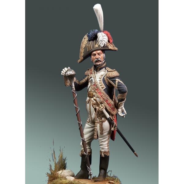 Figurine Tambour-Major de la Garde Impériale 1810.