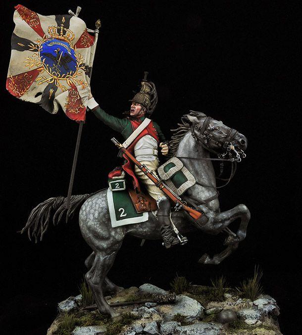 Le CIMIER/General En Manteau/90mm no 54mm Metal Modeles