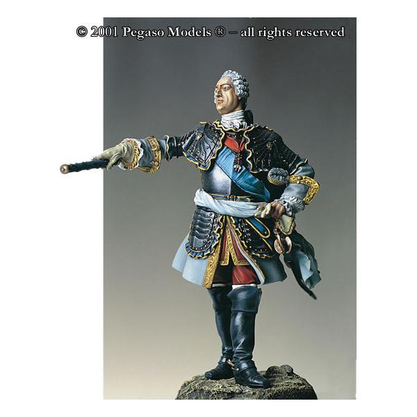 Figurine de Louis XV en 90mm Pegaso Models.
