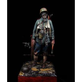 90mm figuren Andrea Miniaturen,Soldat der Sturmtruppen 1917.