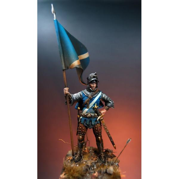 Andrea miniatures 54mm.French Knight (1350) figure kits.