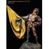 Figurine de Lansquenet porte étendard 75mm Masterclass.