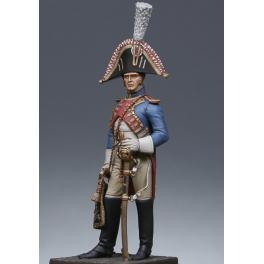 METAL MODELES,Napoleonic figure kits 54mm.Trumpeter, mounted grenadiers of the Guard.