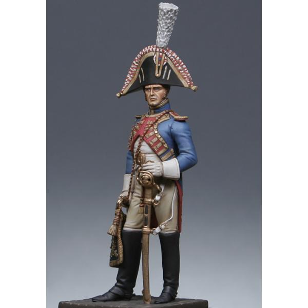 Métal Modèles, figurine de Trompette de grenadiers à cheval de la Garde 54mm.