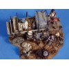 Andrea miniatures 54mm.Chuck Wagon 1880´s,figure kits.