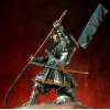 Pegaso models 90mm.Samurai-Krieger mit Naginata.Vollfiguren.