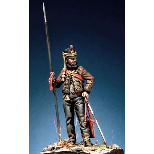 Figurine Pegaso models 54mm Hussard Russe régiment Akhtyrka 1812
