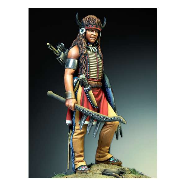 Indian figure kits.American Natives, Sioux Warrior.