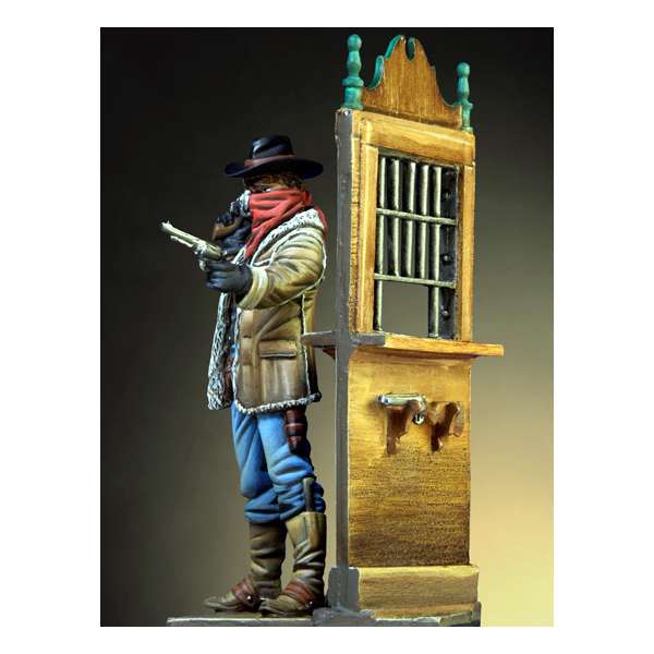 54mm Figure kits.Western Robber.