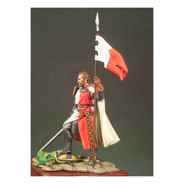 Andrea Miniatures 54mm Le Cid Figurine de Chevalier médiéval.