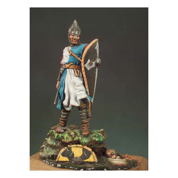 Andrea miniatures,ritter figuren 54mm.Normannischer Krieger in der Schlacht bei Hastings.1066.