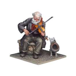 Andrea Miniatures 54mm. Figurine de "Le violoniste".