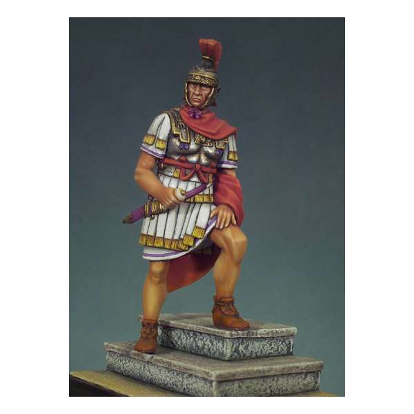 Andrea Miniatures 54mm. Figurine de Prétorien Tribun en 125 Après JC.