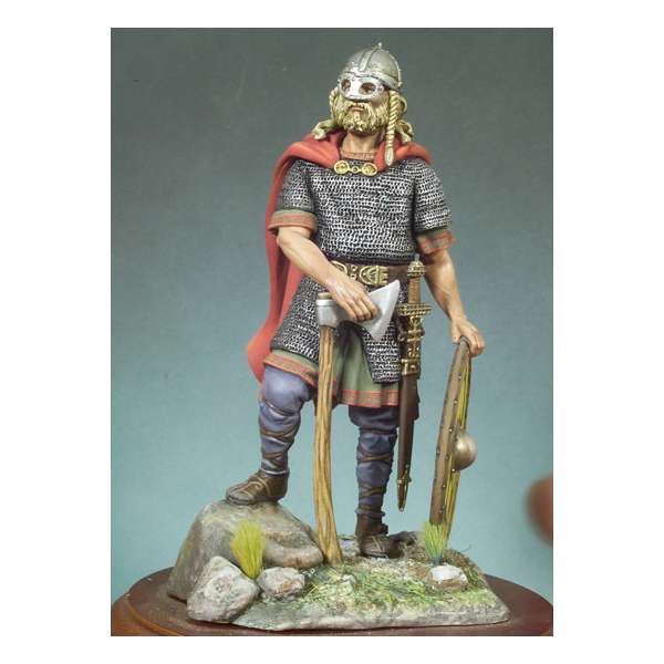 Andrea Miniatures 90mm. Figurine de Chef Viking en 900.