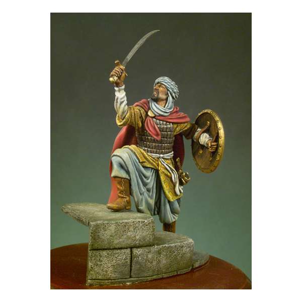 Figurine Andrea Miniatures 54mm Guerrier Arabe 1250.