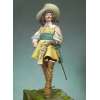 Figurine de Mousquetaire 1645 Andrea miniatures 90mm