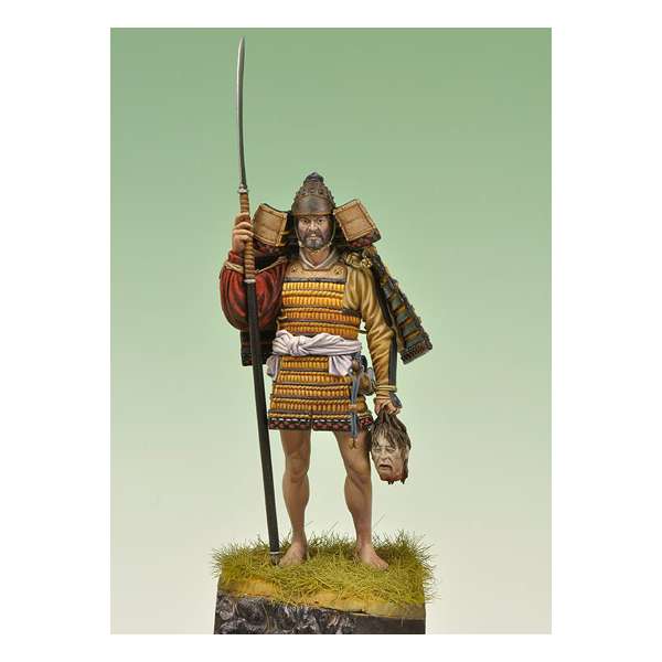 Andrea miniatures, 75 mm figure kits.Provincial Samurai 1160.