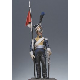Metal Modeles 54mm de Chevau-léger polonais du 7ème régiment ,compagnie d'élite en 1811.
