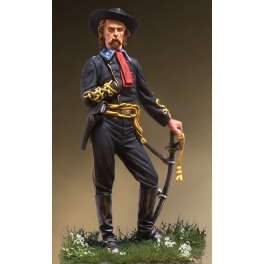 Andrea miniatures,figuren 54mm.Brigade General G.A. Custer.