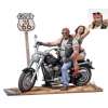 Harley Davidson Route 66, figurines Andrea Miniatures 54mm.