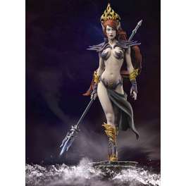 Zwëothel reine des ténèbres SAGA seigneur de guerre ,figurine Andrea 54mm.