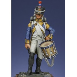 Metal Modeles,54mm,Fusilier drummer of the 42nd regiment 1807. figure kits.