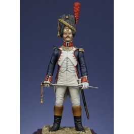 Métal Modèles 54mm, Officier de grenadiers en 1806.
