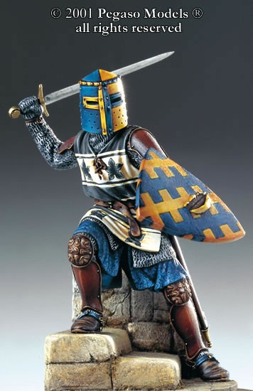Figurine Phoenix Courtisane De L'Empire - 54mm (1/32) - Plomb Peint - Occasion