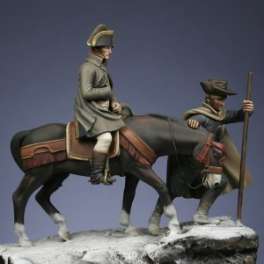 Metal Modeles,54mm,Bonaparte crossing the Alps on May 20, 1800 figure kits.