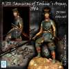 Figurine de samouraï de l'armée de Toshiie en 1584 Alexandros Models 70mm.