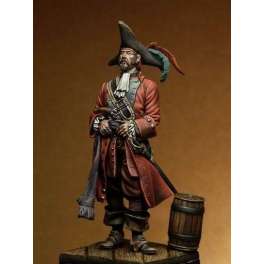 Figurine de pirate, le chevalier des mers 75mm Bestsoldiers en résine.