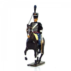 Figurine cavalier du 2e régiment de hussards (1808) CBG Mignot.