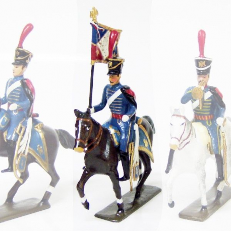 CBG Mignot étendard du 4e régiment de hussards (1808)
