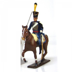 CBG Mignot cavalier du 5e régiment de hussards (1808).
