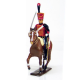 Cavalier du 6e régiment de hussards (1808). Figurine CBG Mignot.