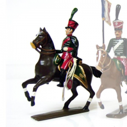 CBG Mignot. Officier du 8e régiment de hussards (1808).