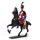 Figurine d'officier du 9e régiment de hussards (rouge) (1808) CBG Mignot.
