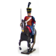 Figurine de cavalier du 9e régiment de hussards (rouge) (1808) CBG Mignot.