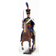 Figurine CBG Mignot officier du 12e régiment de hussards (1808).