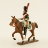 Figurine CBG Mignot Sapeur du 17e rgt de dragons avec scie.
