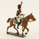 Figurine CBG Mignot Sapeur du 17e rgt de dragons avec scie.