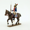 Figurine de cavalier des dragons de Paris CBG Mignot.