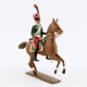 Figurine CBG Mignot d'officier de la garde d'honneur à cheval (1813).